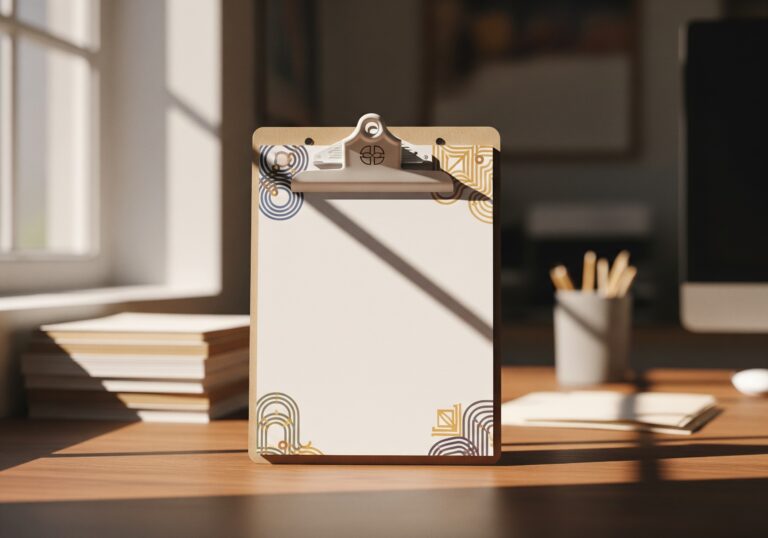 Clipboard z nadrukiem