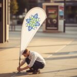 Flaga reklamowa (winder)