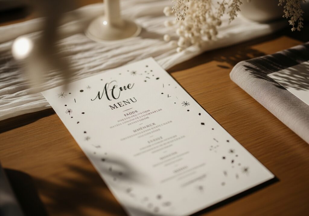 Menu weselne