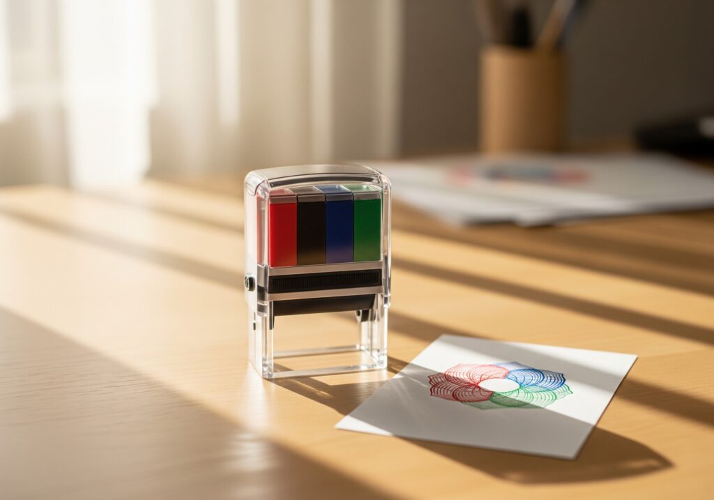 Pieczątka wielokolorowa Multicolor